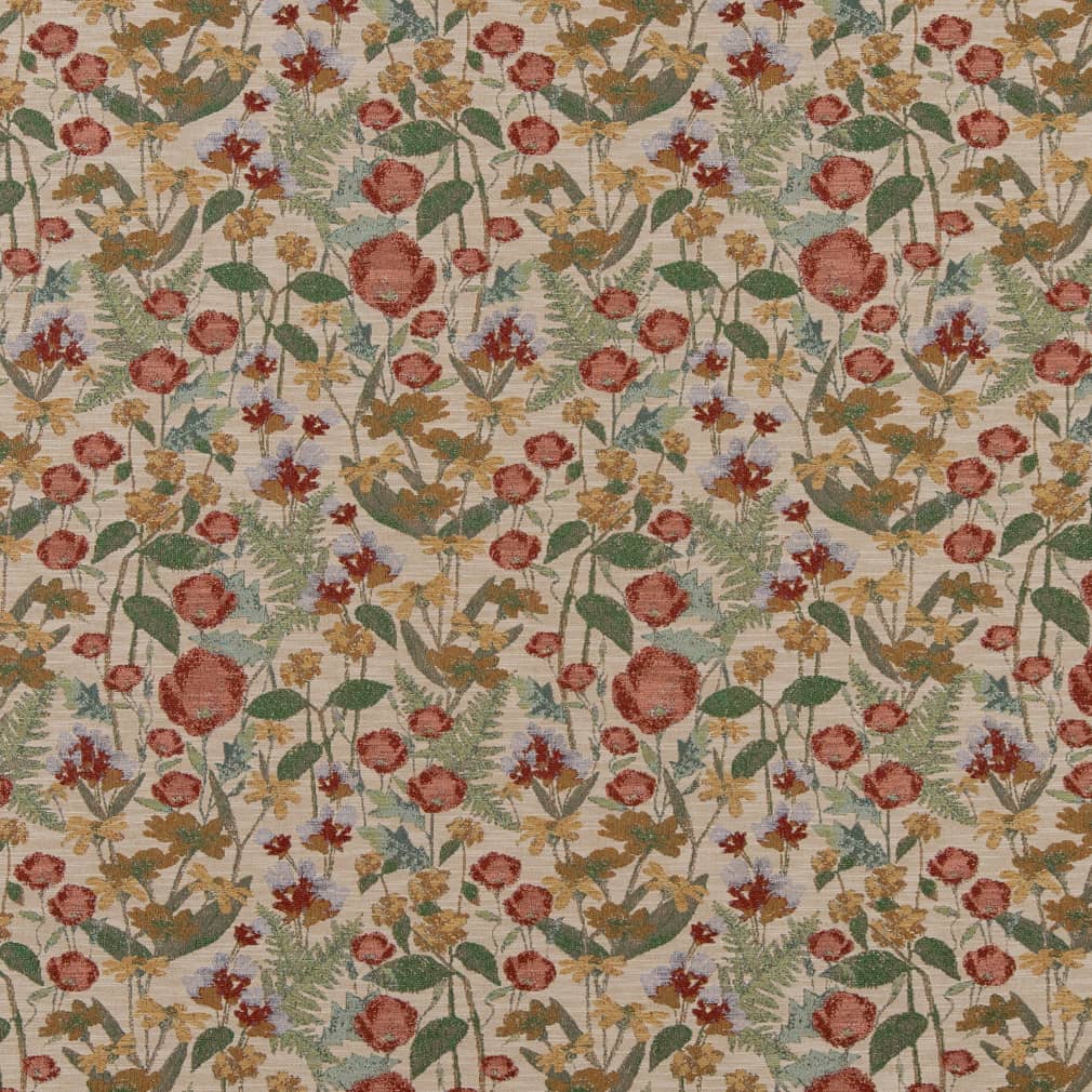 Benson Poppy Fabric