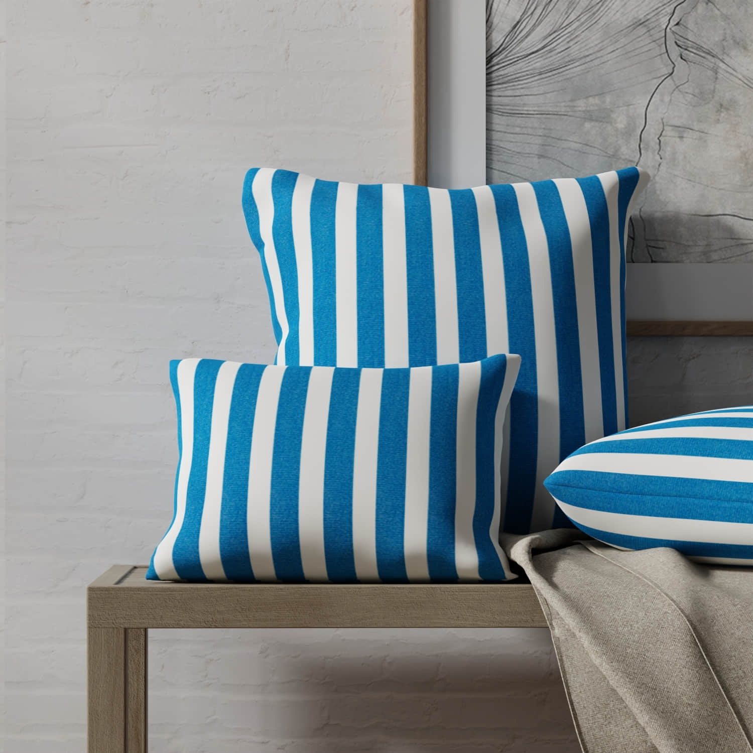 Enchant Atlantic made up on pillows