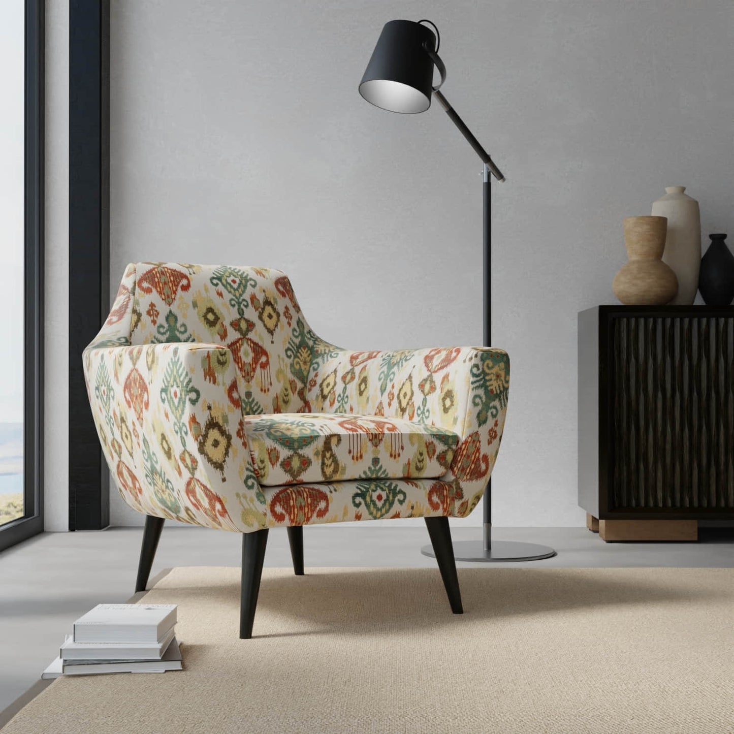 Gilbert Fiesta upholstered on a contemporary chair