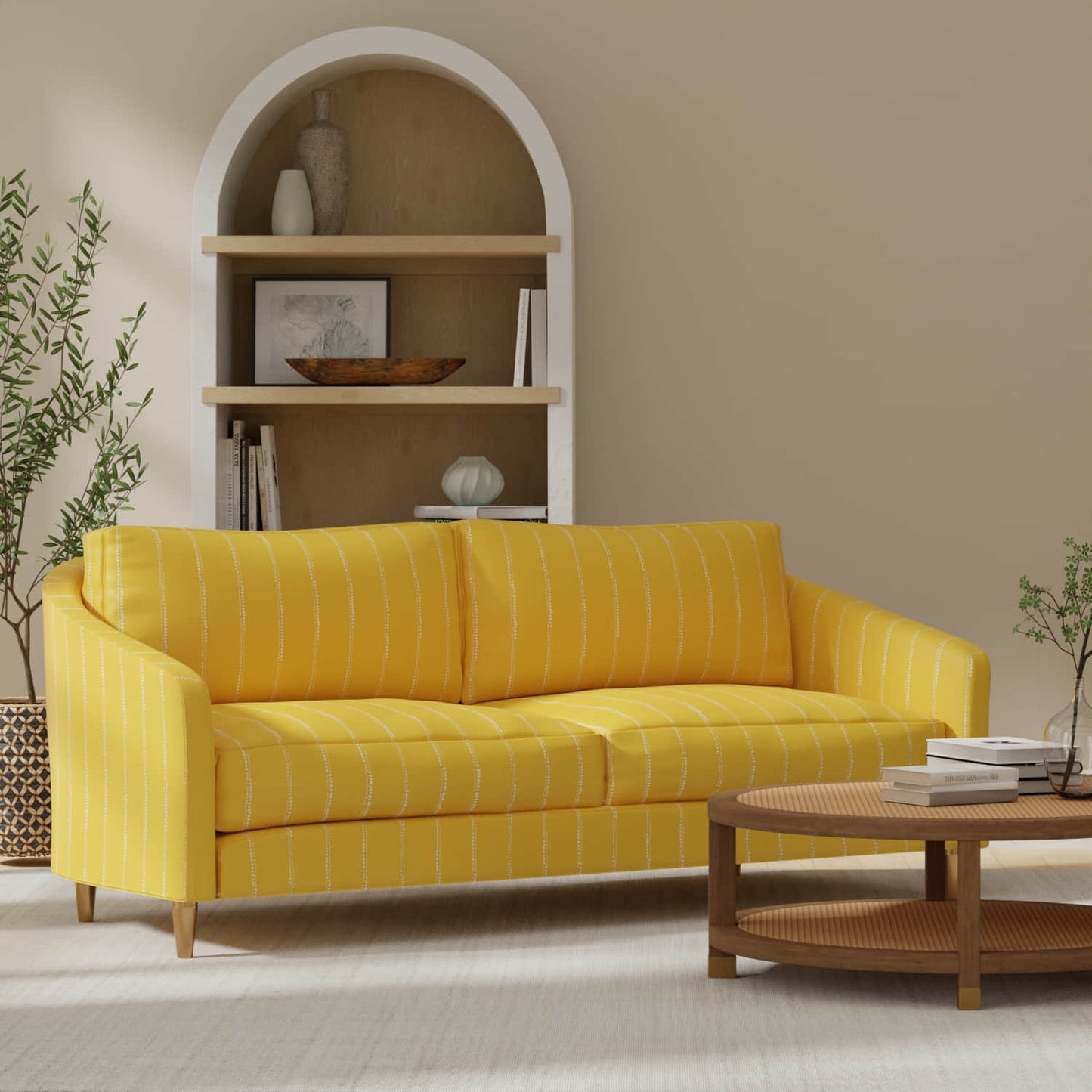 Sonoran Sun upholstered on a couch