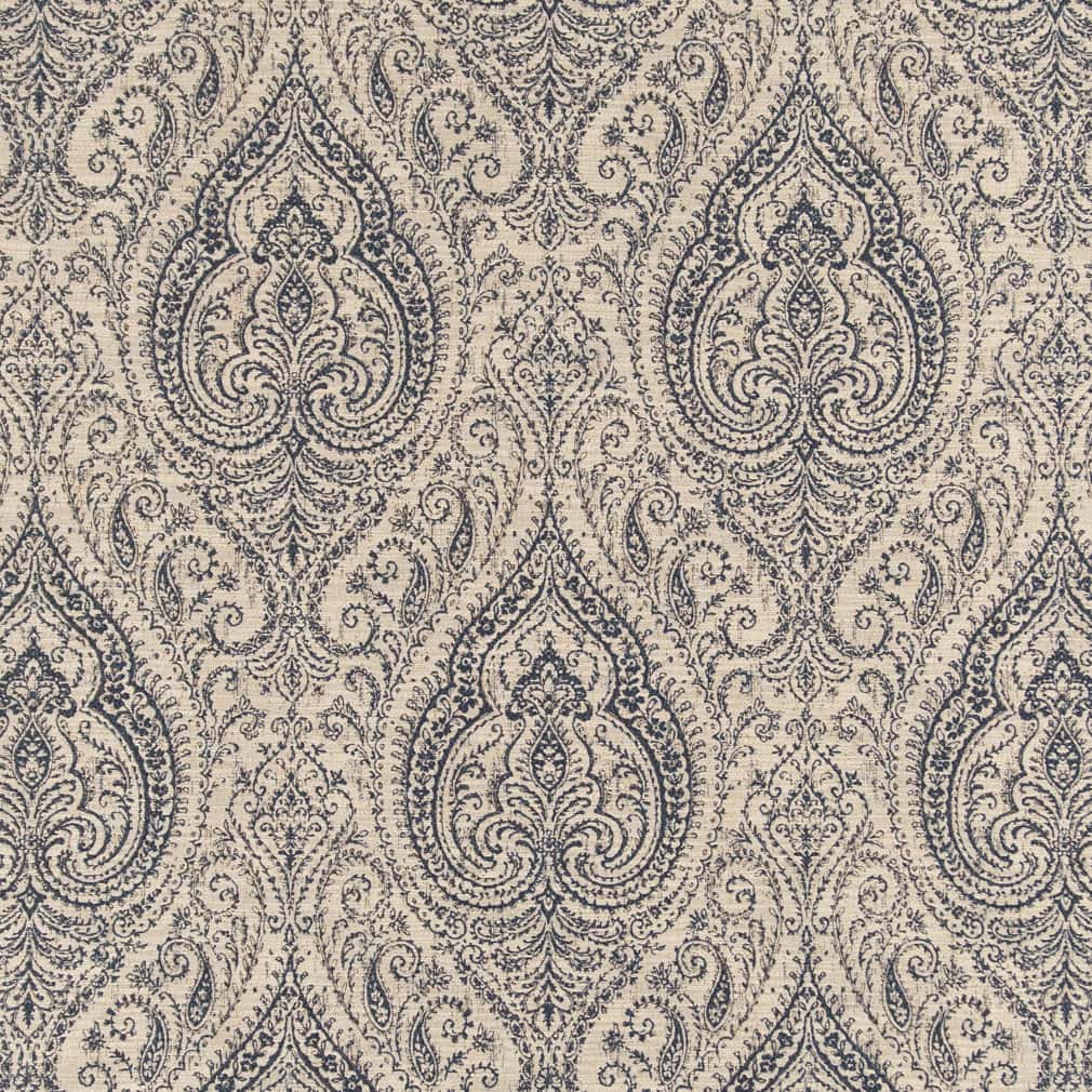 Winfield Prussian Blue Fabric