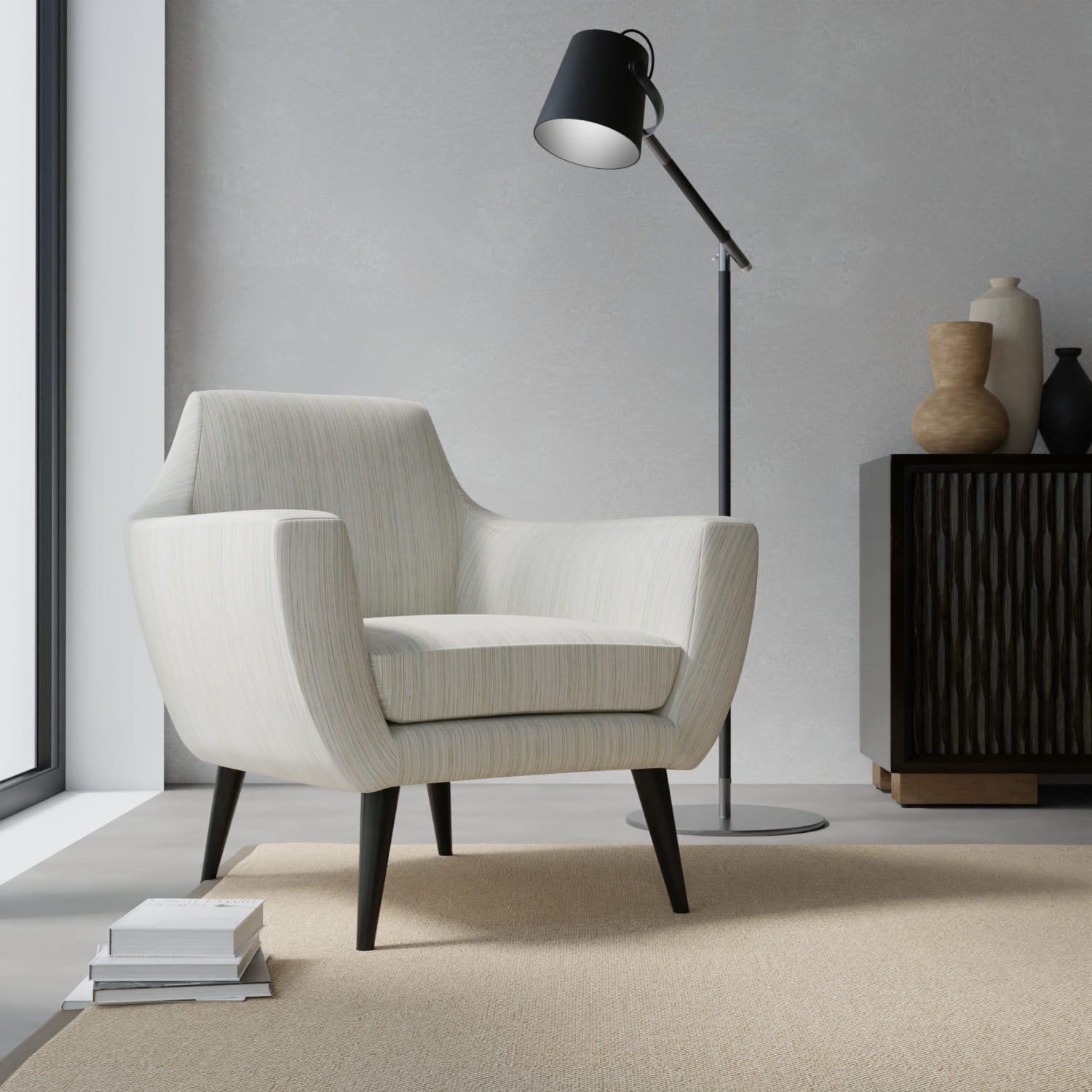 Zander Aruba upholstered on a contemporary chair